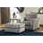 New Britain Upholstered Armchair with Ottoman-89063083