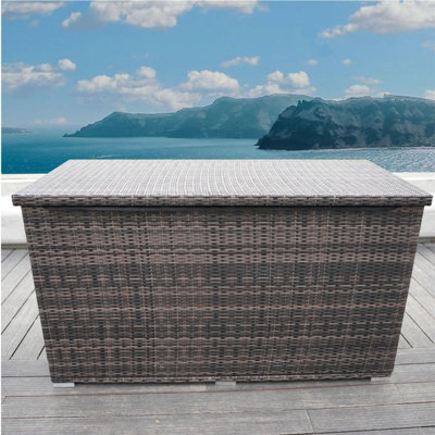 Garmond 1000 L Rattan Storage Box