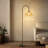 Aarzo 62" Arched/Arc Rattan Floor Lamp-116572840