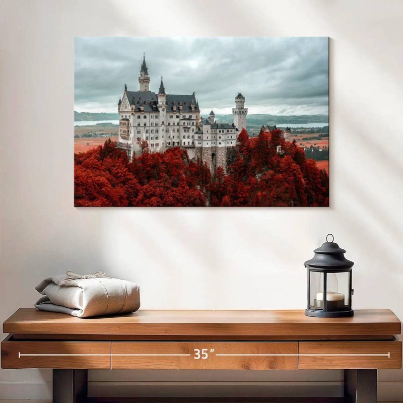 Château Lilie Grand Neuschwanstein, H 16 po x l 24 po