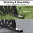 Metal Privacy Screen Fence Panel-126731716-126731721