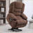 Recliners with Power Lift, Vibration Massage &amp; Heat, Walnut Brown Chenille Lift Chair for Elderly | Quick Assembly, Remote Control-704460805