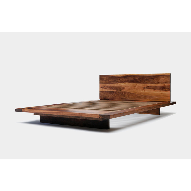 SQ Solid Wood Bed, Queen