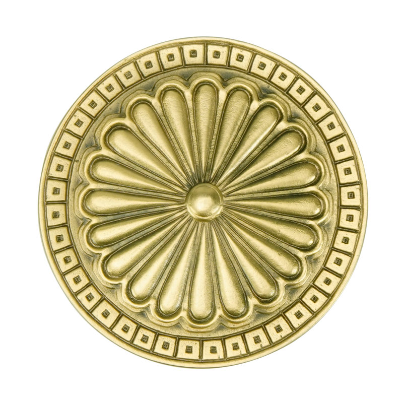 LAKEWOOD KNOB PLATE, Gold