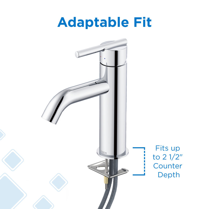 Parma Mounting / Installation Required Single-handle Bathroom Faucet with Drain Assembly, Chrome