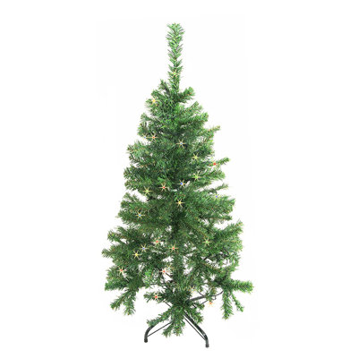 48' H Lighted Artificial Pine Christmas Tree