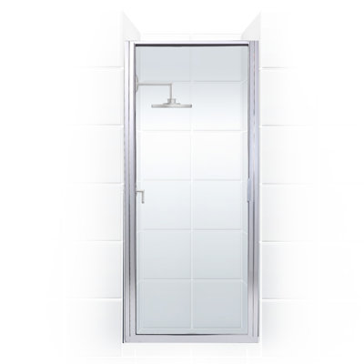 Paragon Series - W x 82'' H Hinged Door Framed Shower Door with No