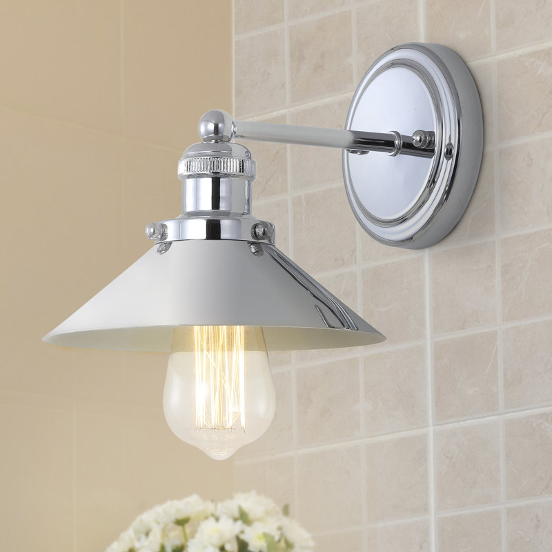 Éclairage pour meuble-lavabo en métal Bagatelle, Chrome chrome, 1