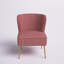Chaise d'appoint en velours Tru-1276429200