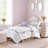 4-Piece Twin/Twin XL Comforter Set,Purple