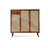 Retro Nut-Brown Solid wood Shoe Storage