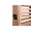 Cloison pliante en bois massif l 55,2 po x H 65 po, 4 panneaux, naturel-5944372