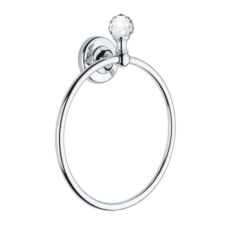Sharie Towel Ring, Chrome
