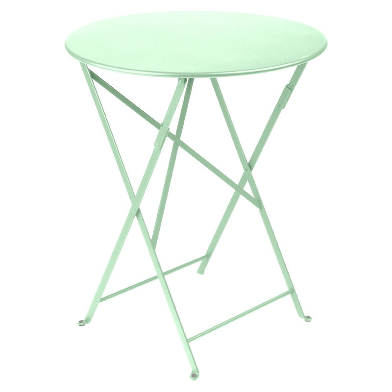 Bistro Outdoor Round Bistro Table, Cotton, 29" H x 24" W x 24" L