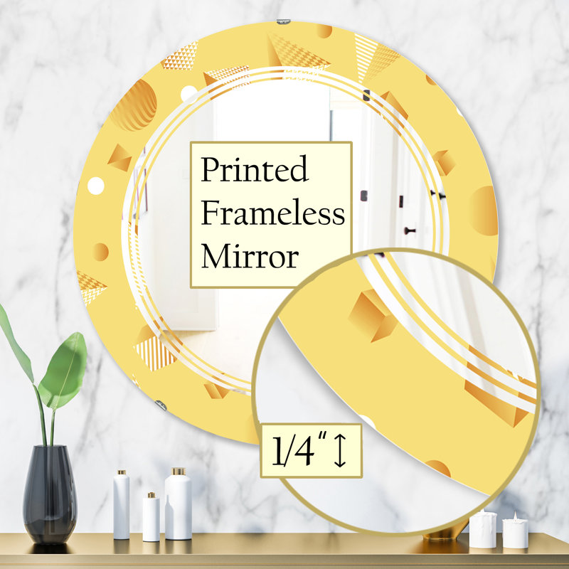 Miroir mural Triple C, H 31,5 po x l po