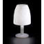 Vases Matte Ice White Plug-In LED Outdoor Floor Lamp-49037320-116418515