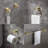 Cube 5 - Piece Bathroom Hardware Set-90977460