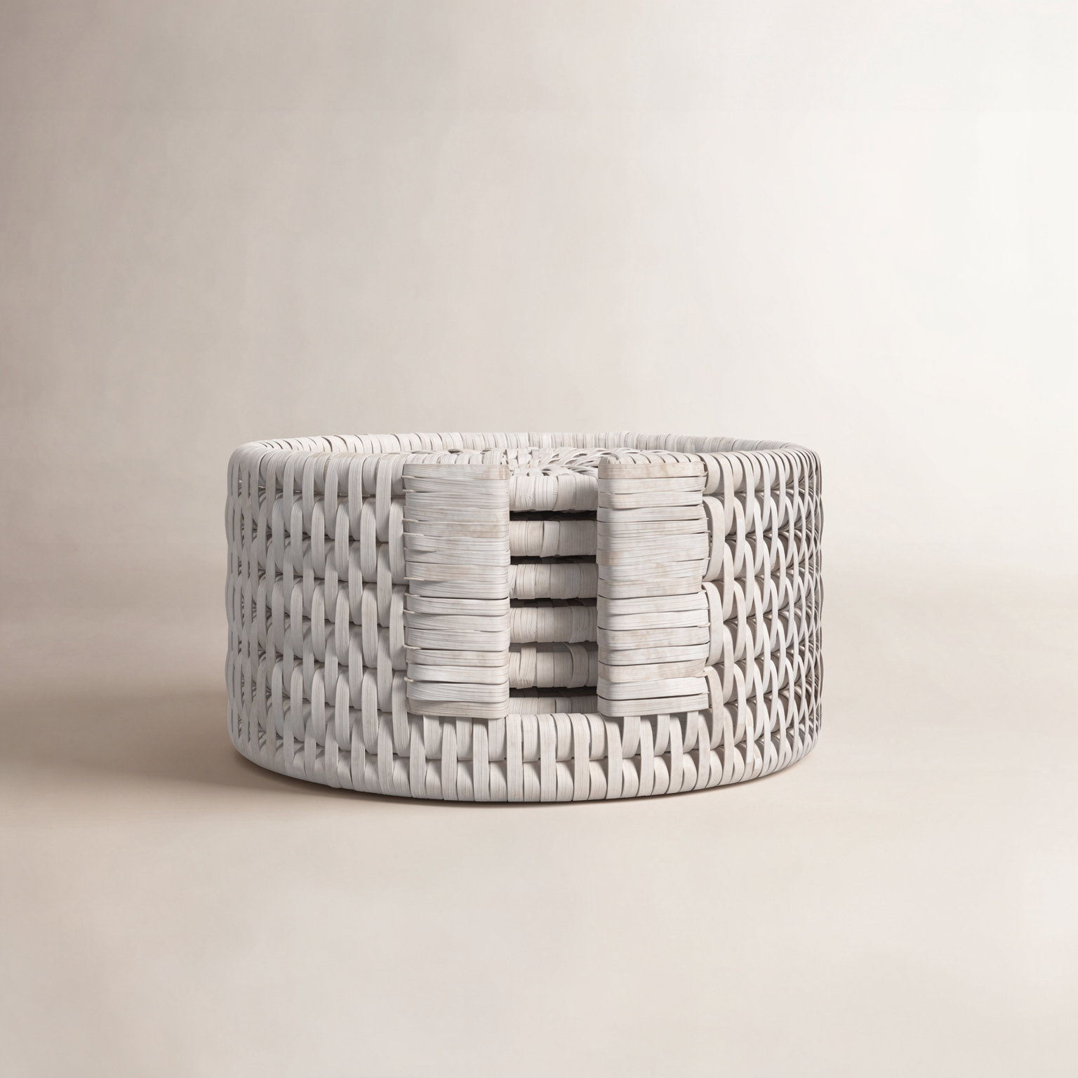 Camden Coaster Set with Stand, White