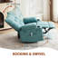 Fauteuil inclinable pivotant avec fauteuil chauffant et surdimensionné-1563962380