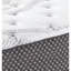 Matelas simple de 10 po - mi-ferme avec tissu anti-mèche, mousse viscoélastique imprégnée de gel pour une bonne nuit de sommeil, ressorts enveloppés sur le pourtour, réduction du dérangement des partenaires, mousse, rajeunissement réglable