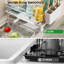 1 Tier Kitchen Dish Drainer Rack