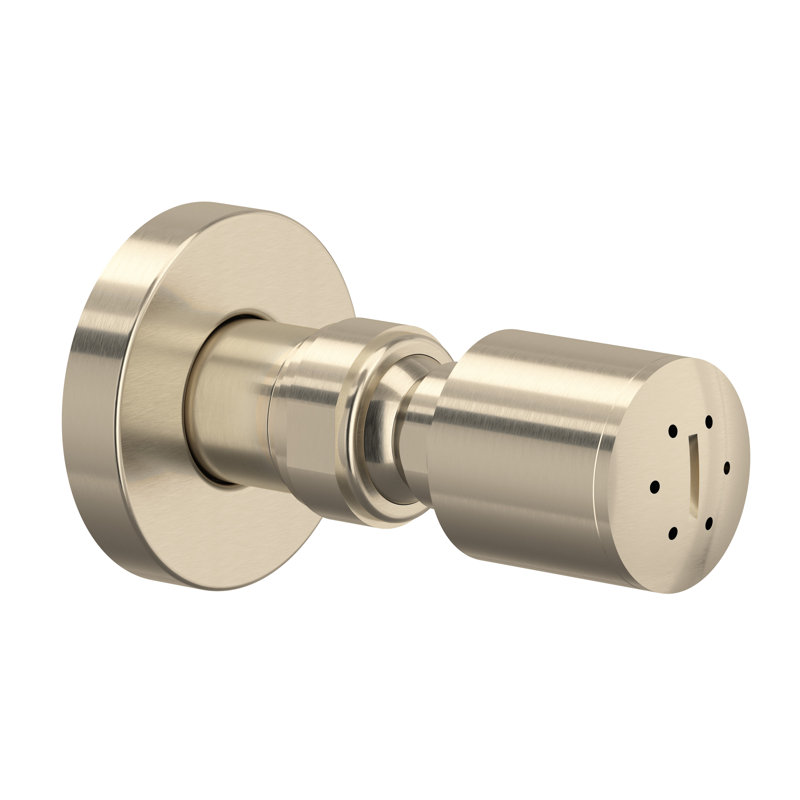 Rohl Single Function Body Spray, Satin Nickel