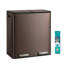 Ensemble de poubelles à double compartiment en acier inoxydable 2 x 8 gallons avec seaux intérieurs et sac poubelle-129397911