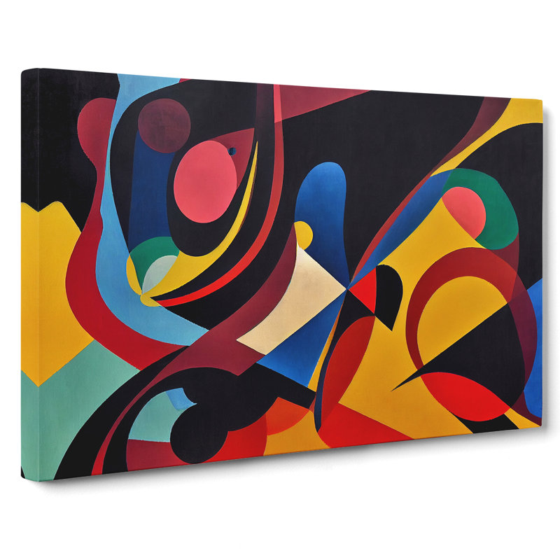 Divine Abstract Art - Wrapped Canvas Print, 35cm H x 50cm W x 3cm D