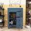 Meuble-lavabo avec lavabo, 2 tiroirs et tablette réglable