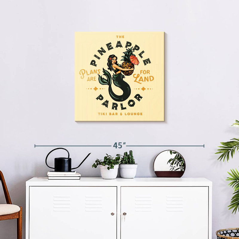 Tergel Pineapple Parlor, 24" H x 24" W