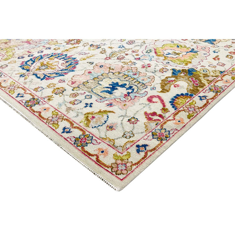 Floral Area Rug, Rectangle 9' x 12'