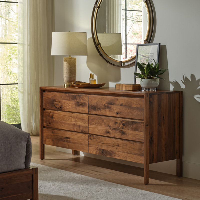 Saranac 6 - Drawer Solid Wood Dresser