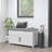 Shoe Bench Entryway Bench Shoe Storage with Hidden Compartments 35.4" Shoe Organizer With Adjustable Shelves and Shutter Doors