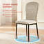 Modern Suede Upholstered Parsons Chair, Armless Dining Chair for Restaurant, Kitchen, Conference Room-207233925