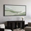 «Minimal Landscape Abstract Texture Green and White», reproduction sur toile-111176808-98041963