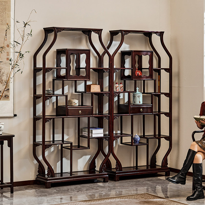 Nouvelle bibliothèque de style simple chinois