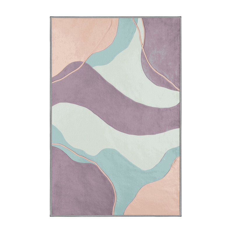 Tapis Amethyst Drift, Rectangulaire 2 pi x 3 pi