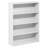 Book Shelf, 4-Tier Bookshelf, Bookcase with Open Storage Shelf, 9.3 x 31.3 x 41.8, for Home Office, Living Room, Amber Pine-121881946-128760372