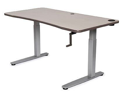 Equity Rectangle Height Adjustable Training Table
