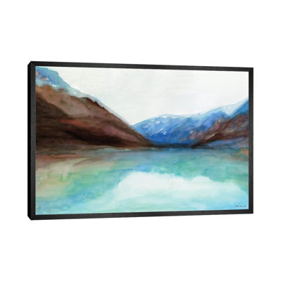 Mountain Lake VI - Painting on Canvas