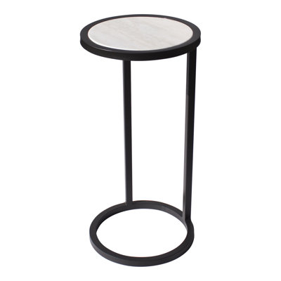 Vegas Stone Frame End Table