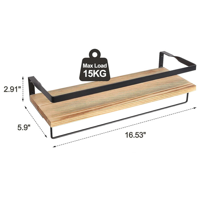Floating Shelf, Natural