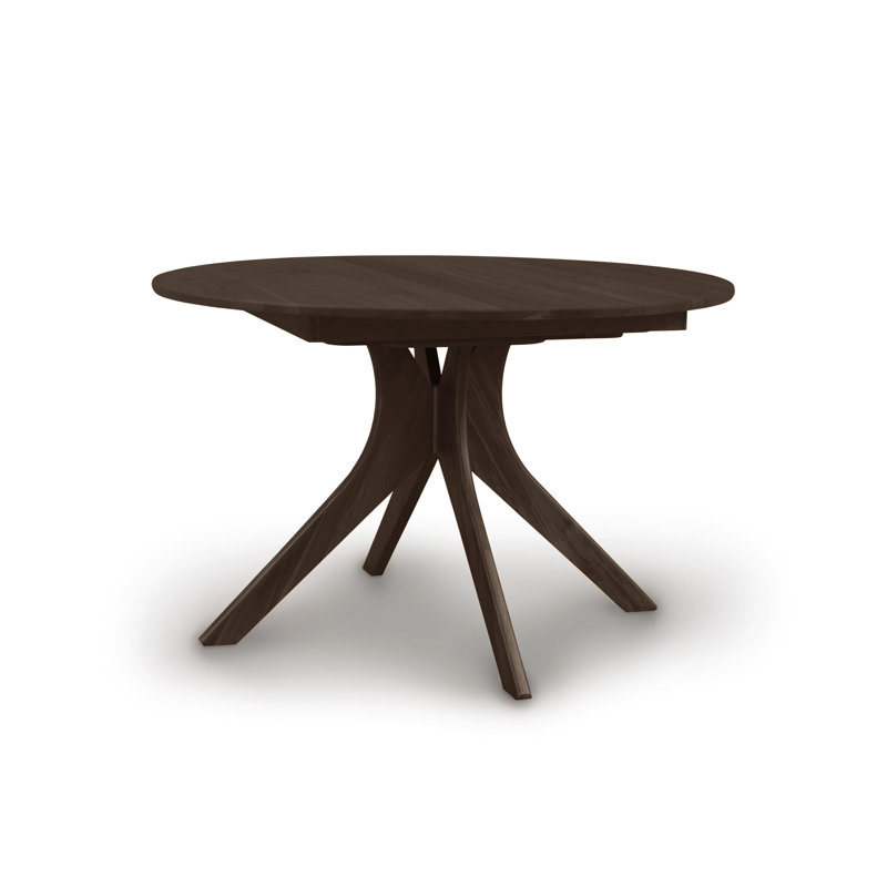 Table à rallonge Audrey, Cerise fumée, H 30 po x L 72 po x l 48 po