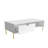 Mid-Century Modern Coffee Table with Double Drawers-1723451471