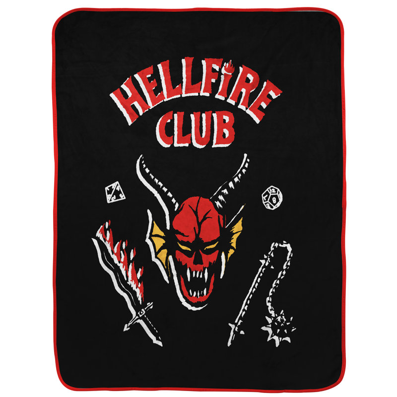 Jeté Stranger Things Hellfire Club Silk Touch