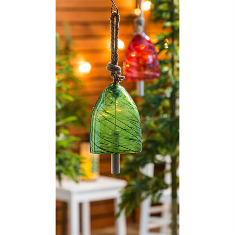 Carillon Art Glass Speckle, Vert