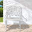 Chaises de salle à manger de patio durables, ensemble de patio traditionnel en fonte d'aluminium pour la maison