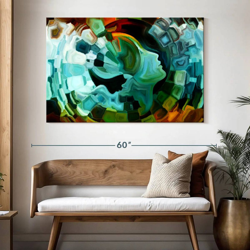 Leisha Creative Mind, 34" H x 51" W