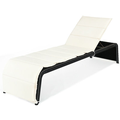 Dinnage 61cm Long Reclining Single Chaise with Cushions