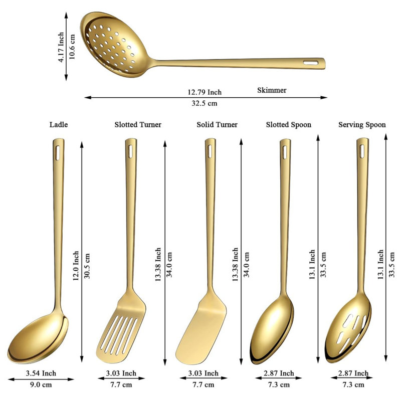 Skyicei L 6 Utensil Set